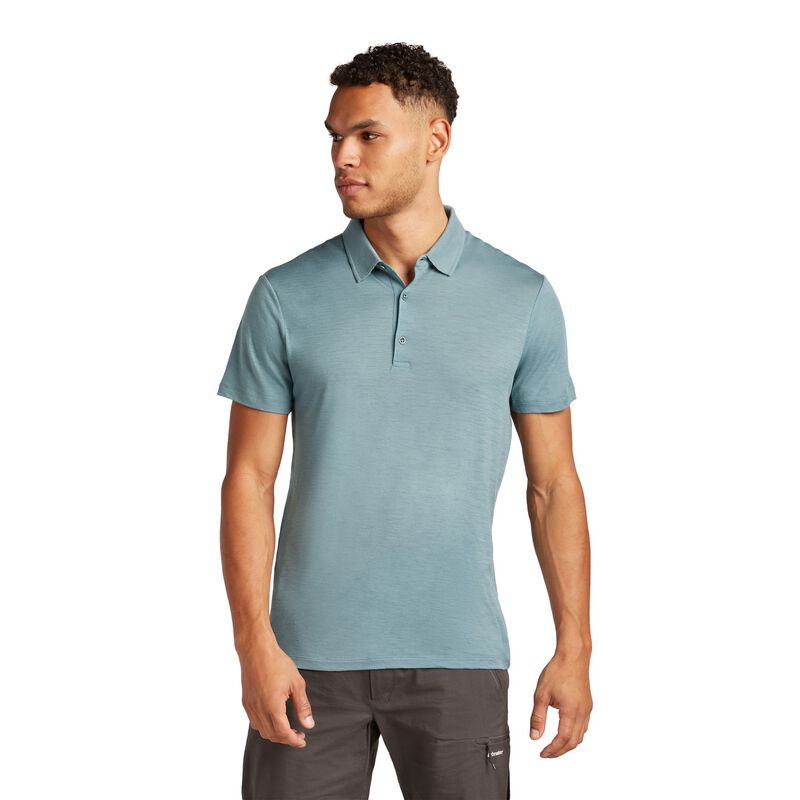 Icebreaker Mens Merino 150 Tech Lite III SS Polo image number 3